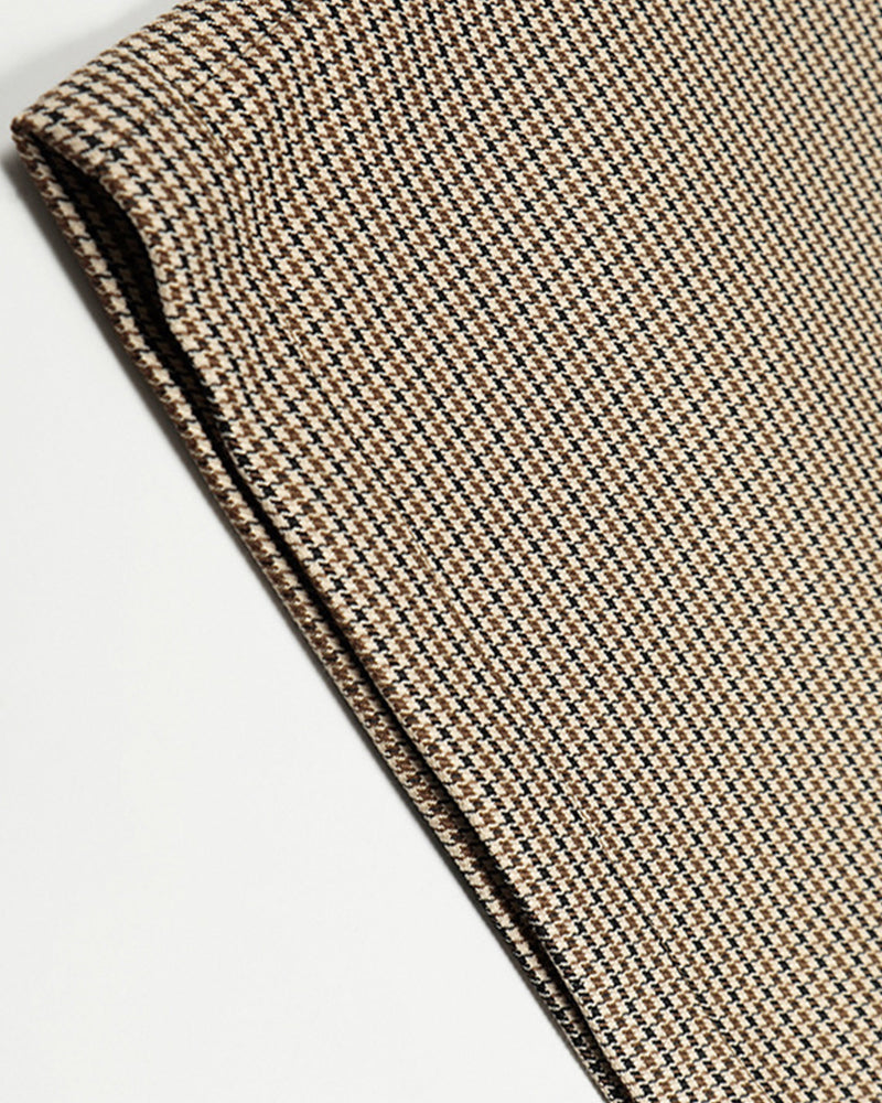 Retro casual trousers