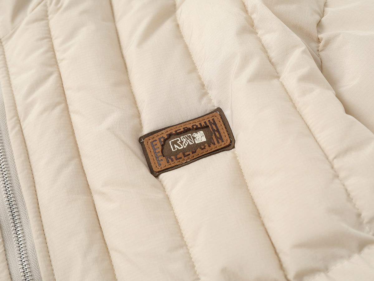 Retro reversible cotton jacket