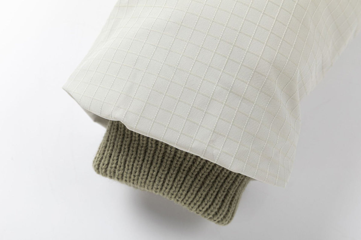 Retro contrast color simple cotton jacket