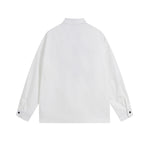 復古字母印花襯衫