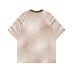 그래피티 스트라이프 반팔