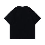 레트로 크리에이티브 프린트 반팔