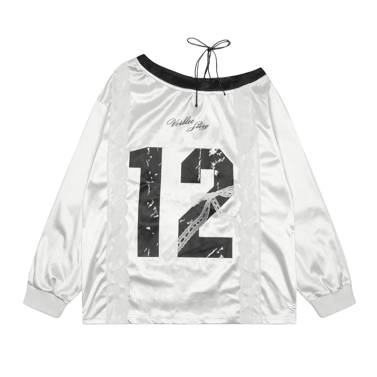 復古寬鬆蕾絲邊長袖(女款)