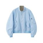 Casual stand-up collar plaid color-blocked baseball jacket