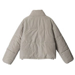 Stand collar couple jacket