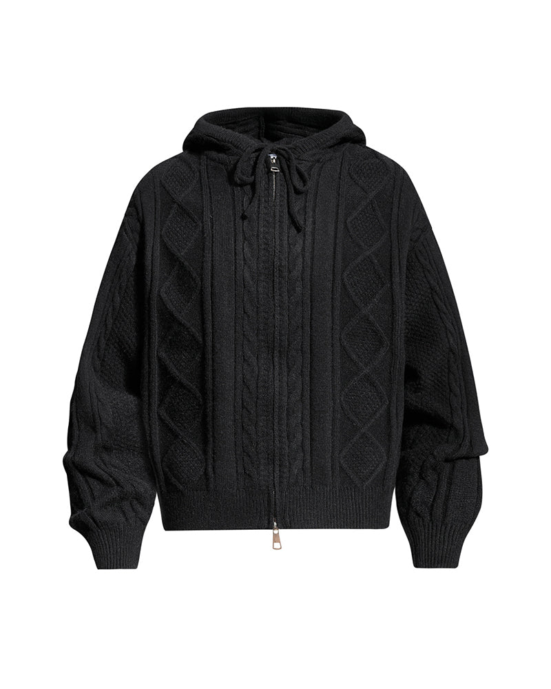 retro hooded jacket