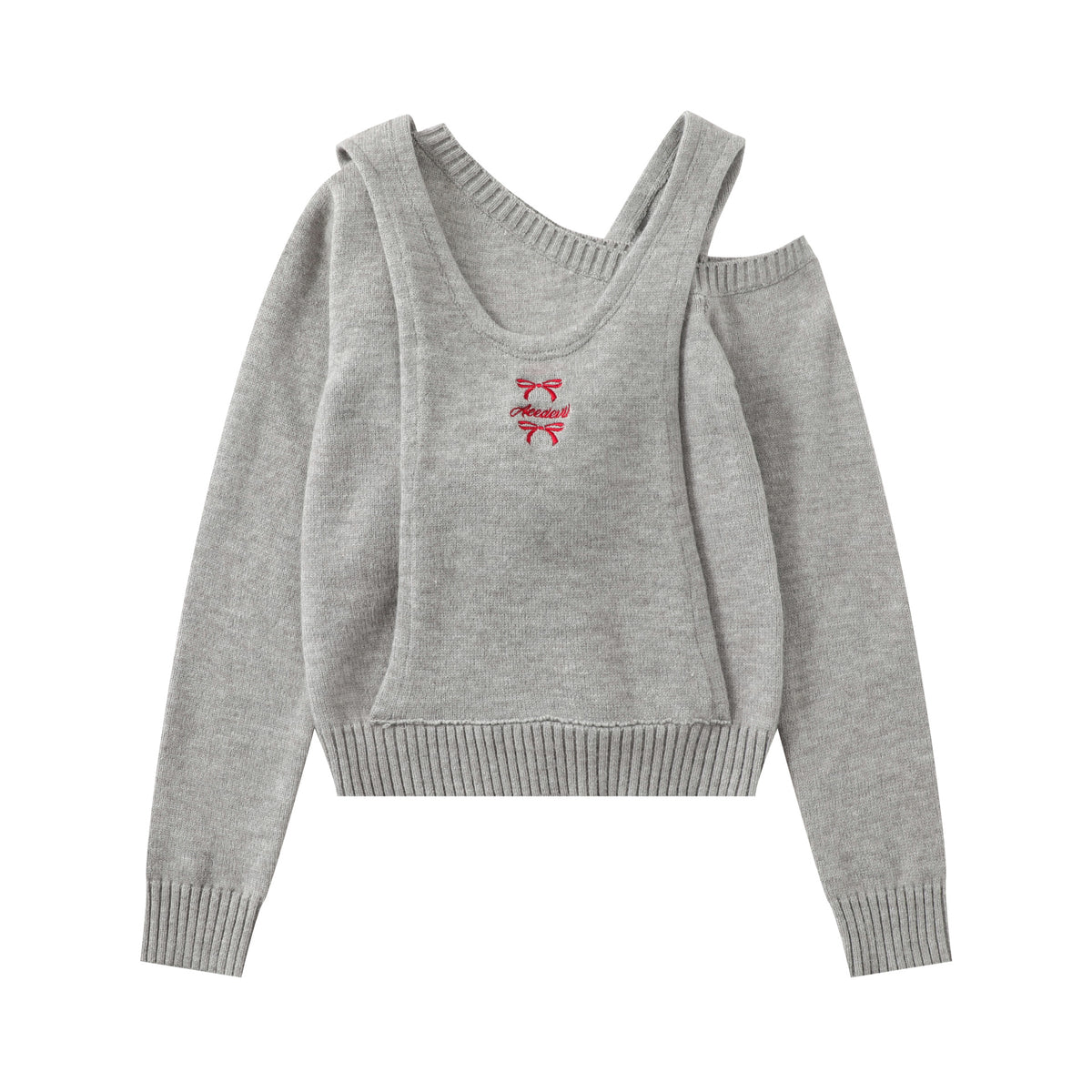 復古簡約百搭短款長袖