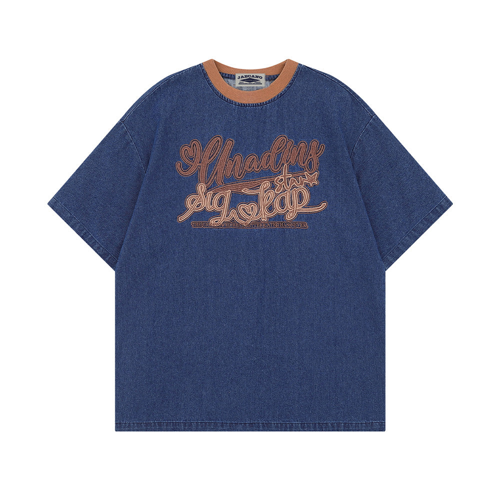 심플한 루즈한 반팔