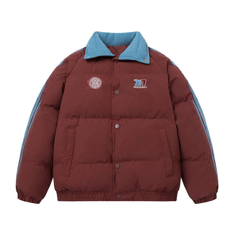 Retro simple cotton jacket