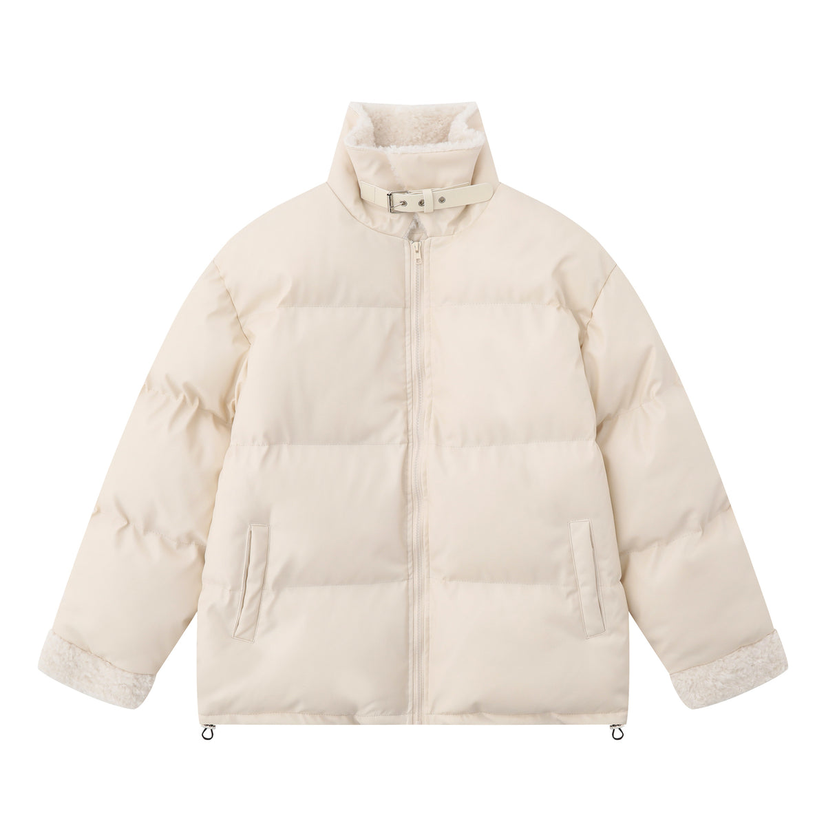 Retro simple versatile cotton jacket