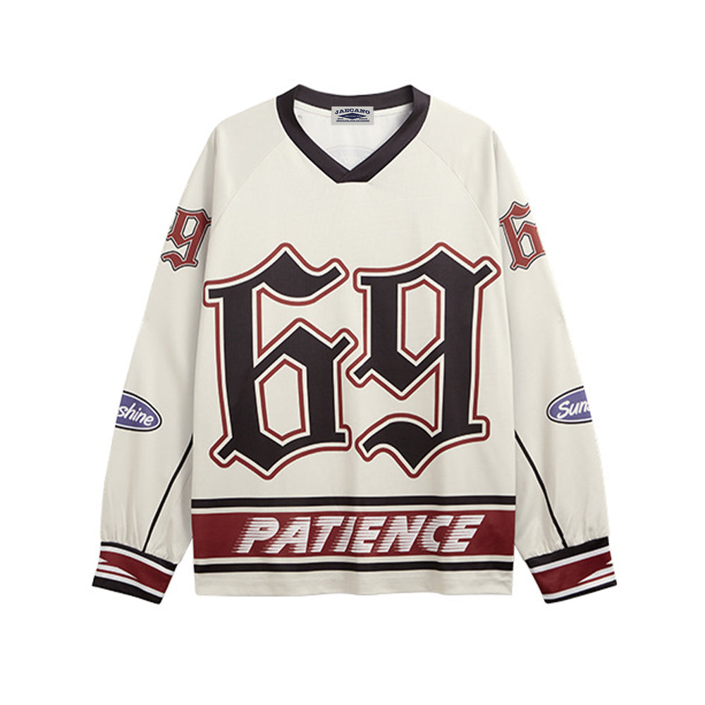 69號數字印花長袖