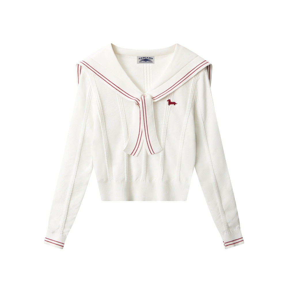 學院風百搭針織套裝(女款)