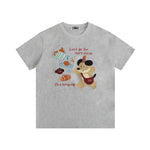 베어 자카드 커플 반팔