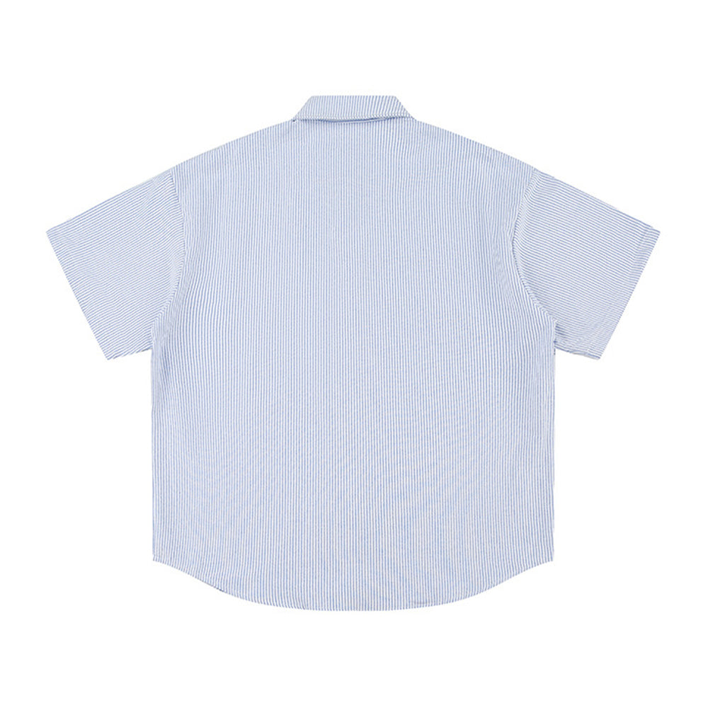 Solid color all-match shirt