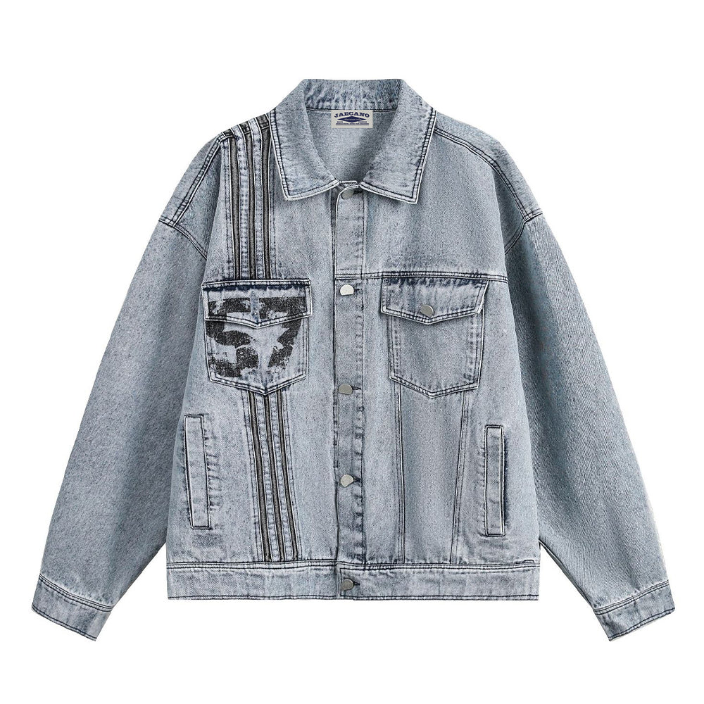 vintage loose denim jacket