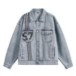 vintage loose denim jacket
