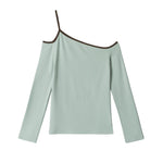 오프숄더 긴팔 상의 (여성용)