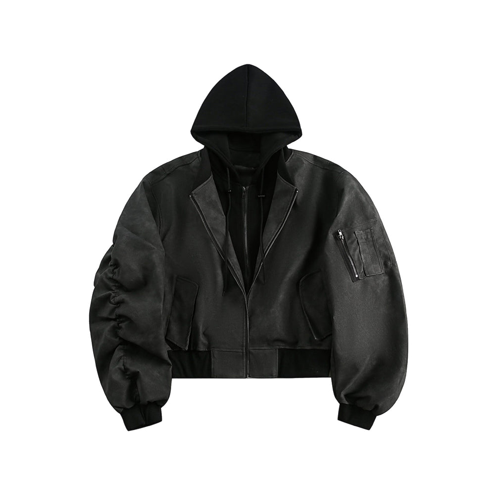 Vintage hooded jacket