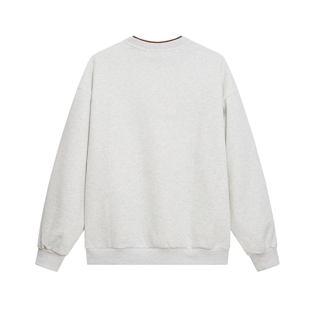 復古休閑情侶衛衣