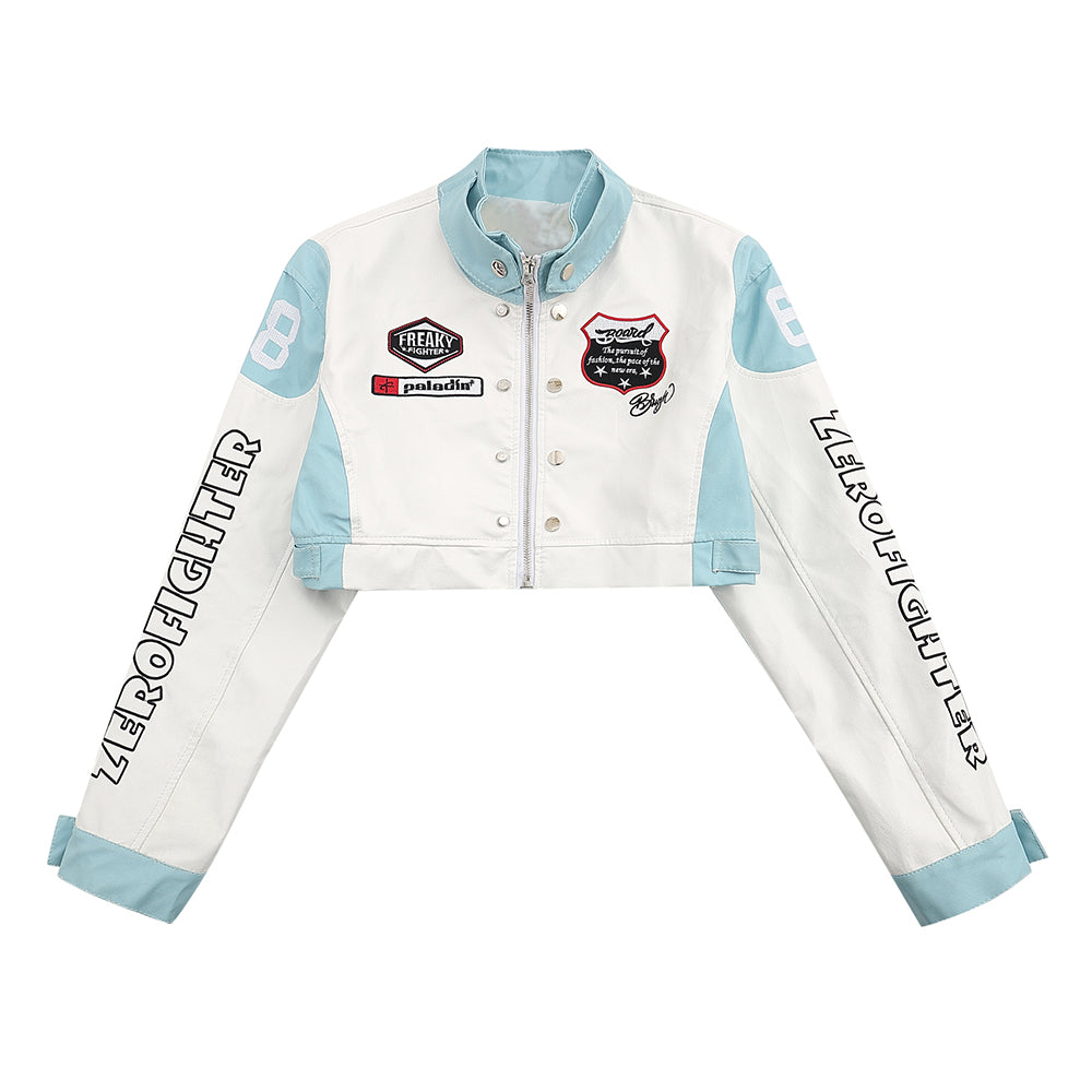 Vintage Short Leather Jacket