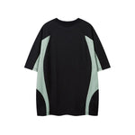 컬러블록 스포츠 반팔