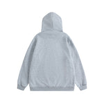 애플 레터 프린트 후드티