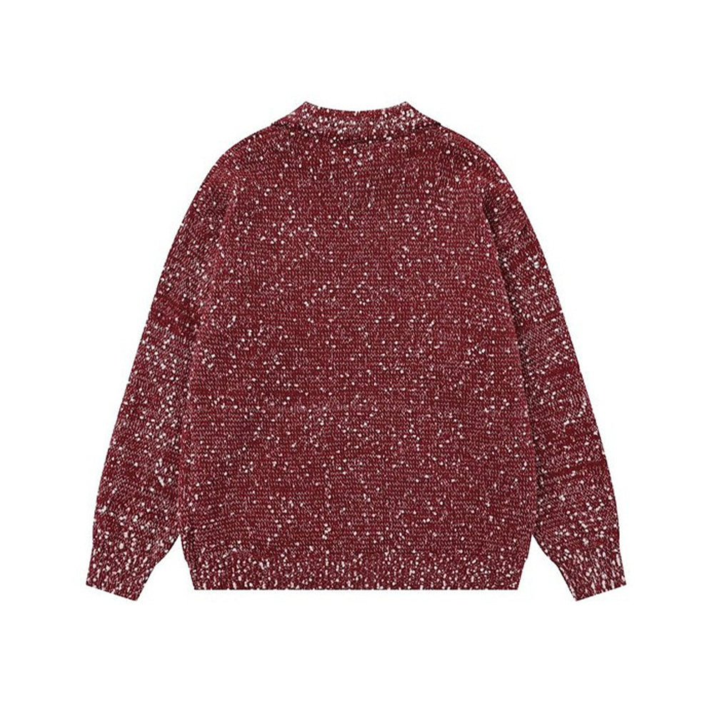 빈티지 캐주얼 커플 스웨터