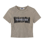 Retro Printed Short Sleeves (Women's)