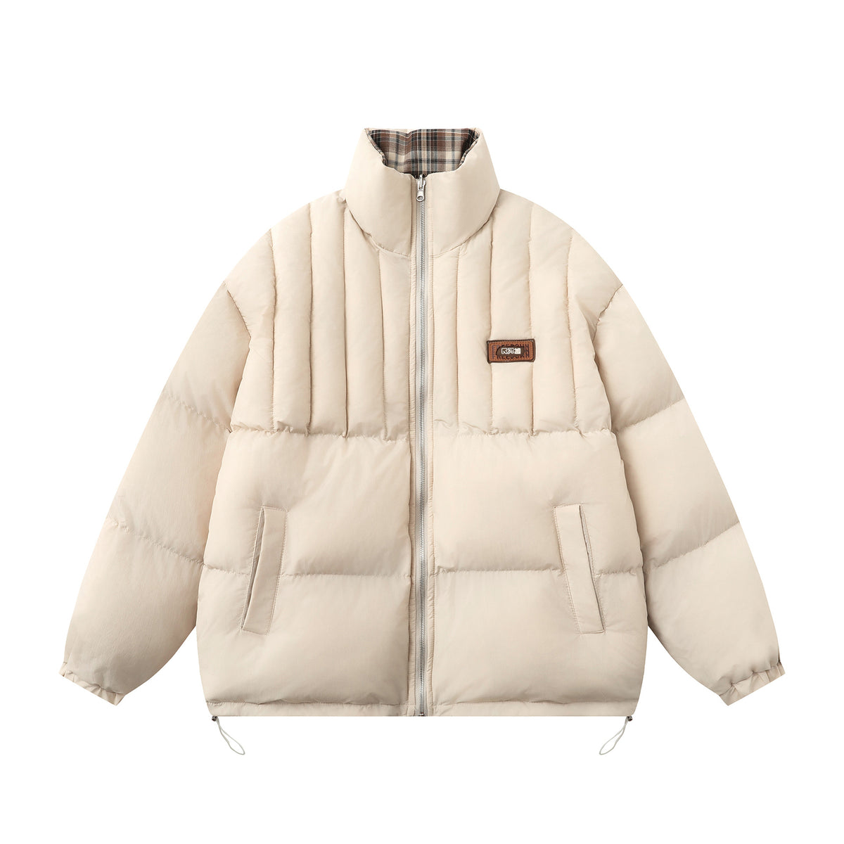 Retro reversible cotton jacket