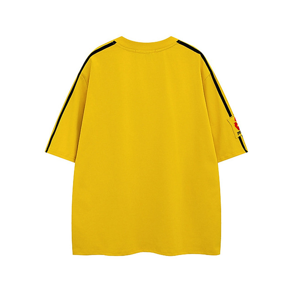 디지털 스트라이프 반팔