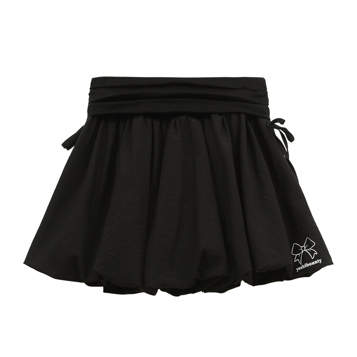Cute bow bud skirt