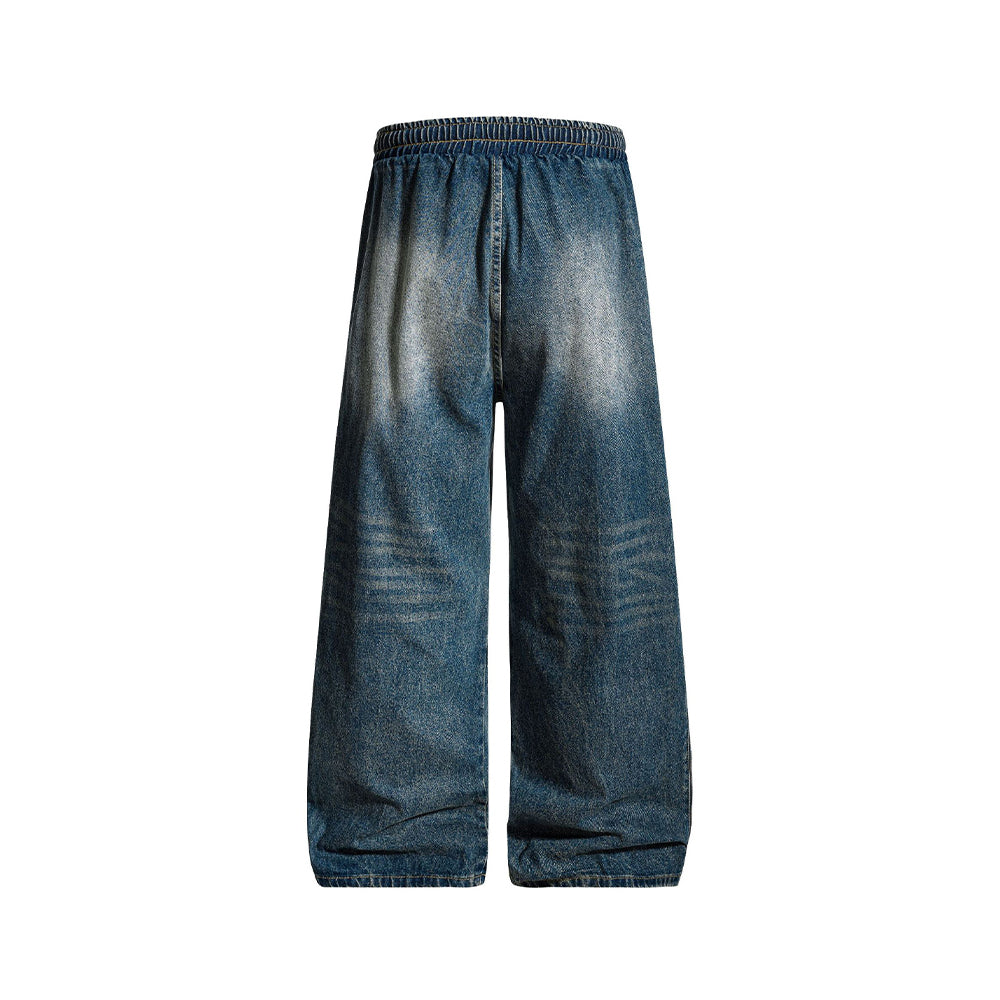 Personalized denim trousers