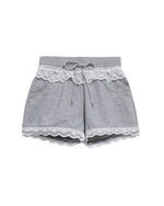 蕾絲花邊休閑短褲