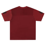 Embroidered sports short sleeves