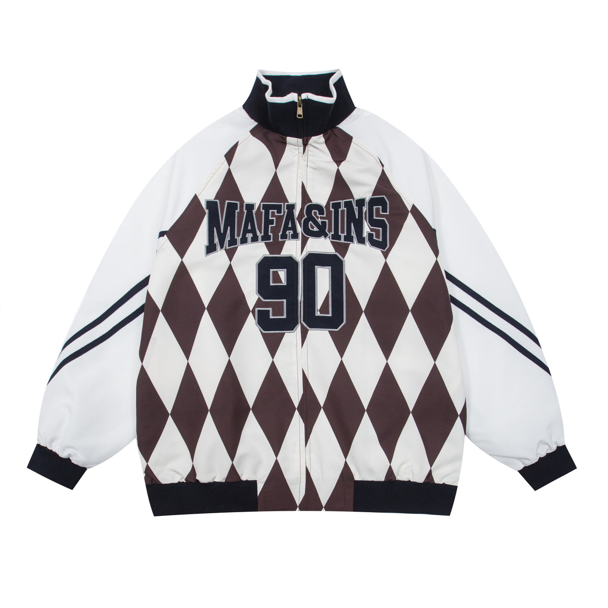 Retro rhombus versatile jacket