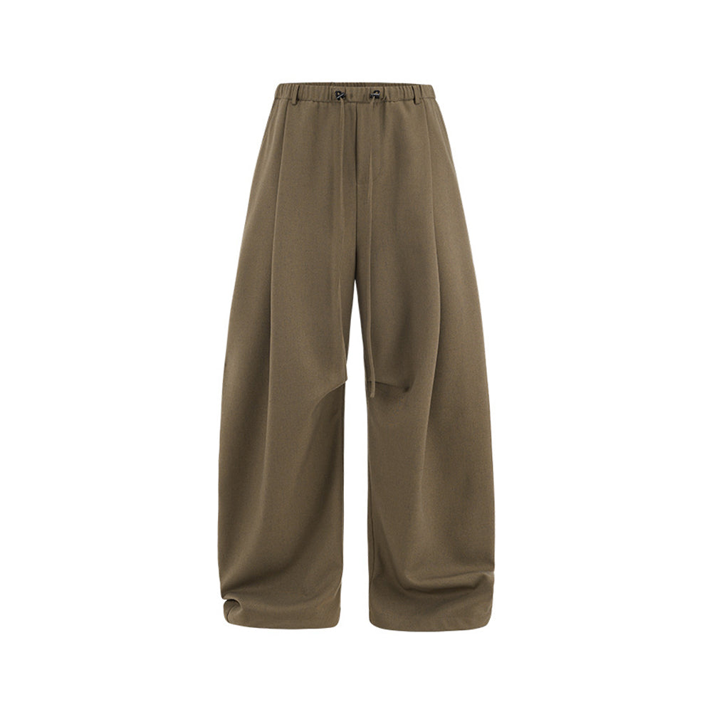 Loose-fitting casual wide-leg pants