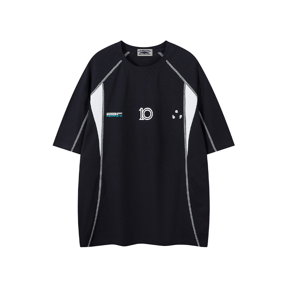 Retro casual short sleeves