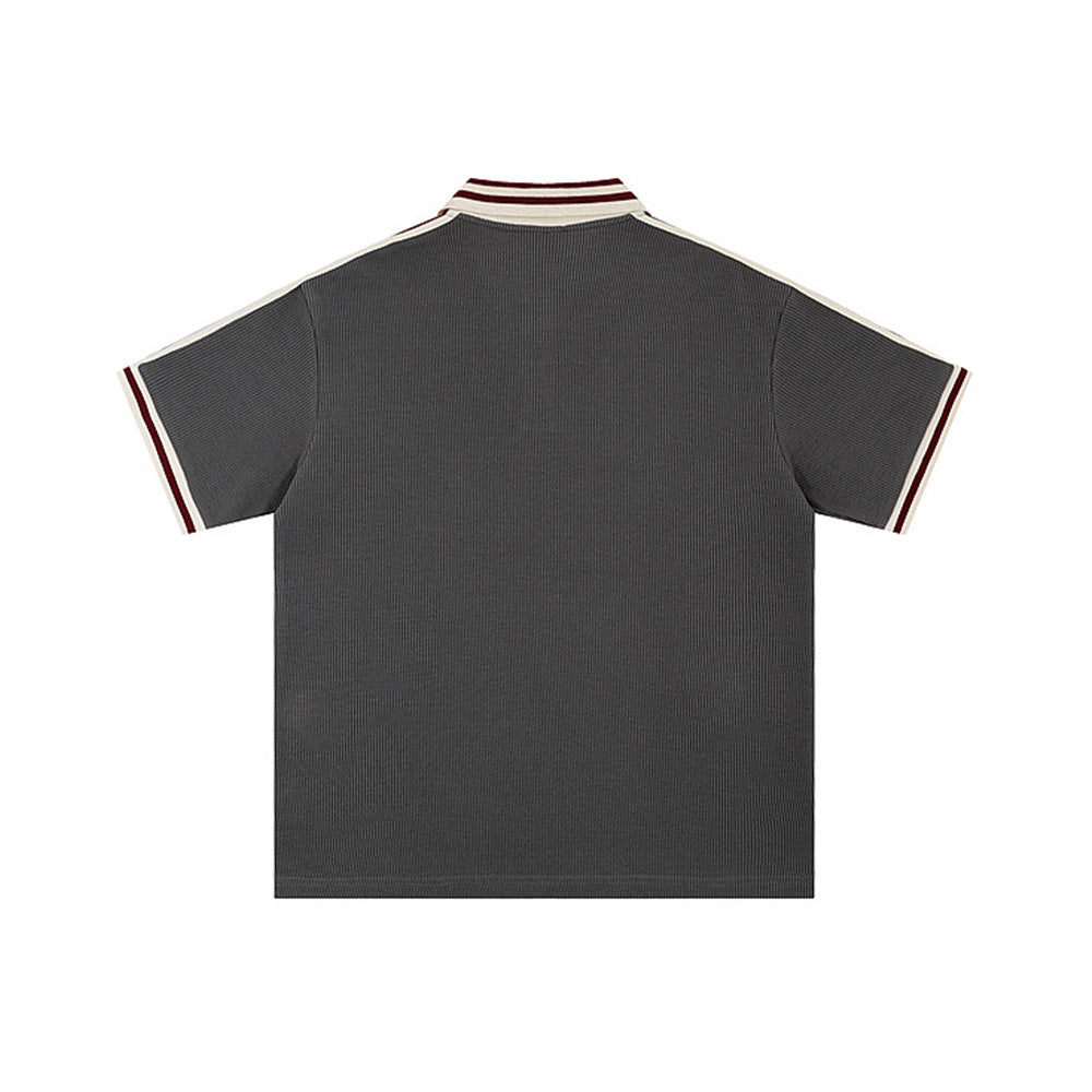 개인화된 자수 폴로 반팔