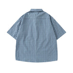 Preppy Plaid Short Sleeve Shirt