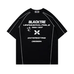 Retro crew neck short sleeves