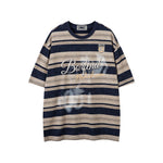 레트로 스트라이프 반팔