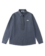 striped long sleeve shirt