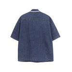 復古卡通短袖襯衫