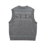 빈티지 니트 조끼