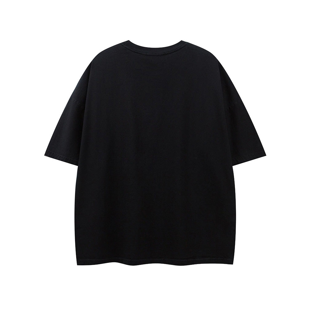 빈티지 워싱 반소매