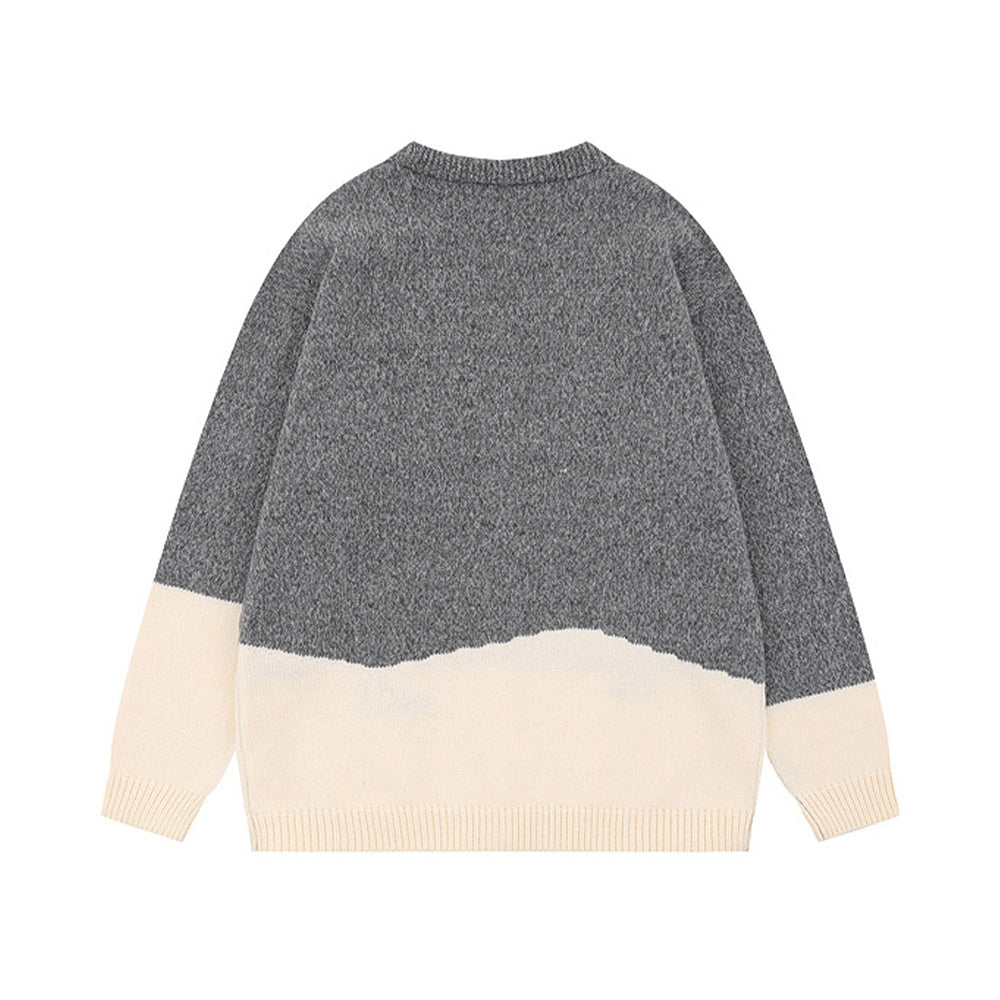 企鵝提花情侶外套