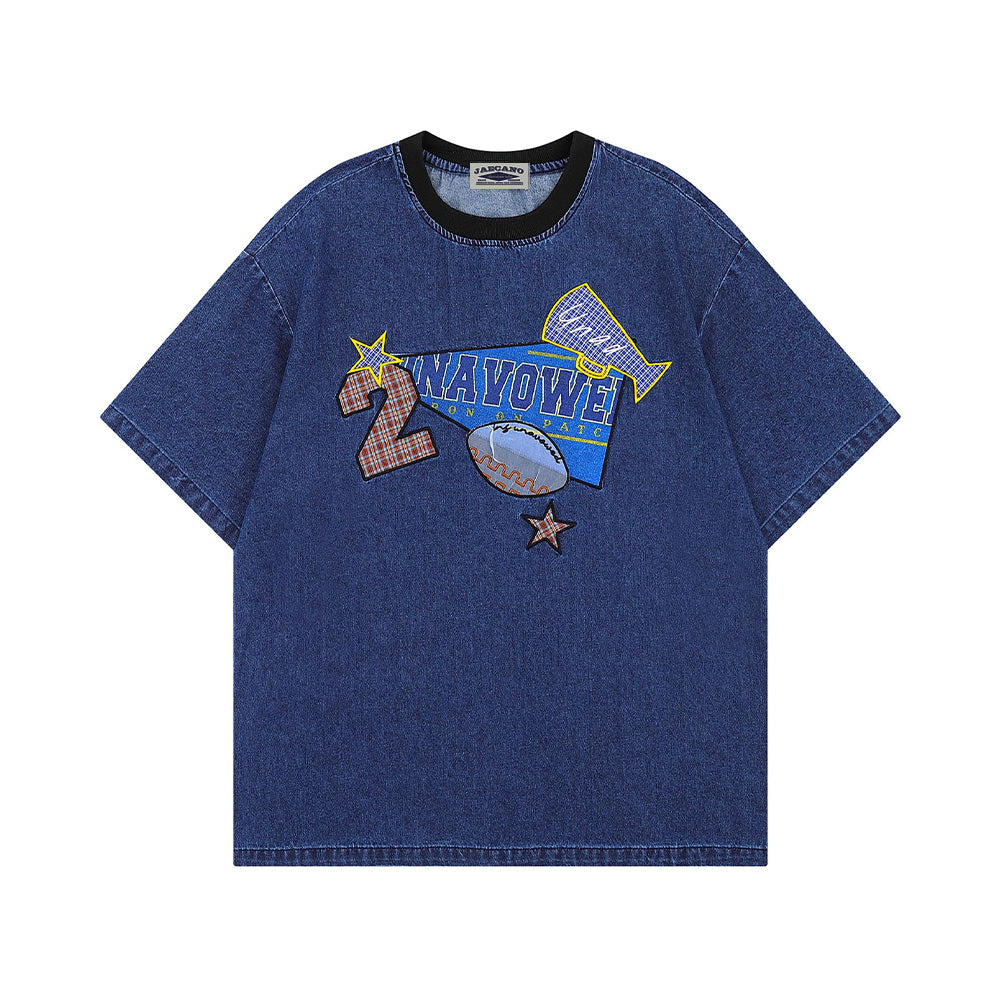 심플한 루즈한 반팔