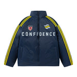 레트로 대비 컬러 심플 재킷