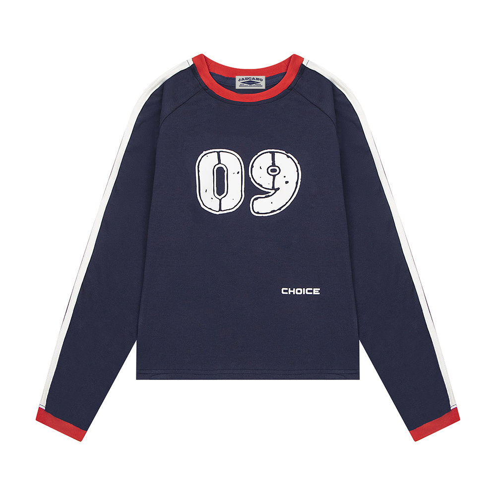 復古辣妹印花長袖(女款)