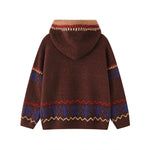 Retro puppy knit sweater